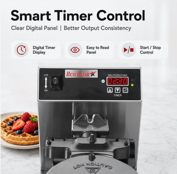Benchstar Waffle Maker - WB-04A