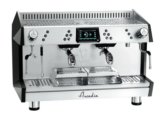 ARCADIA Professional Espresso coffee machine SS 2 Group PID with display - ARCADIA-G2DP ARCADIA Professional Espresso coffee machine SS 2 Group PID with display - ARCADIA-G2DP