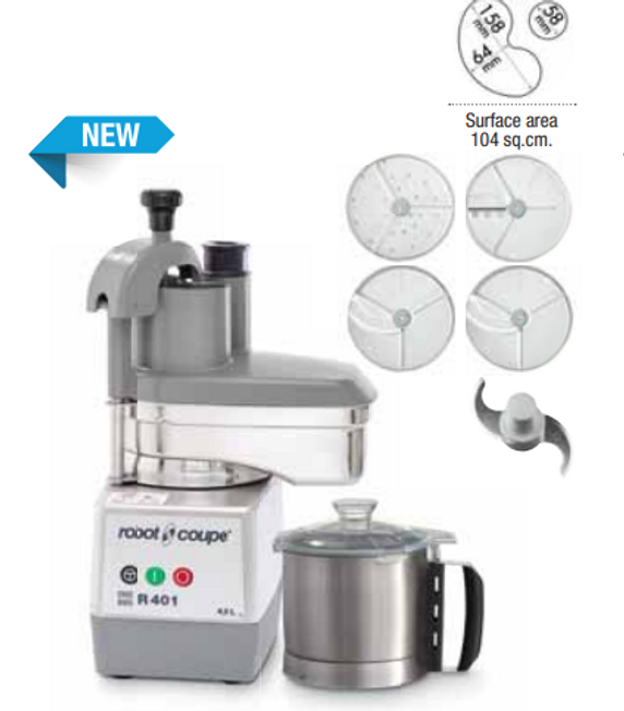 Robot Coupe R 401 Food Processor 4.5L Robot Coupe R 401 Food Processor 4.5L