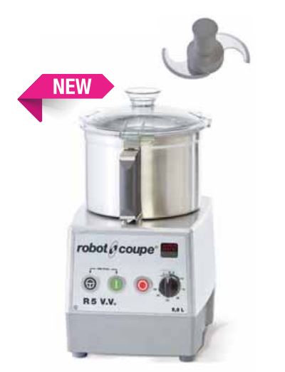 Robot Coupe R 5 V.V Table Top Cutter Mixer 5.9L