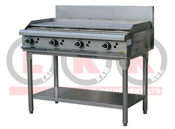LKKOB8AA 4 Burner 1200mm Gas Griddle with Legs LKK LKKOB8AA 4 Burner 1200mm Gas Griddle with Legs LKK
