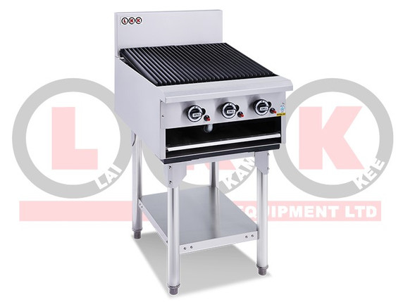 LKK LKKCG6 3 Burner 600mm Gas Chargrill with Legs 