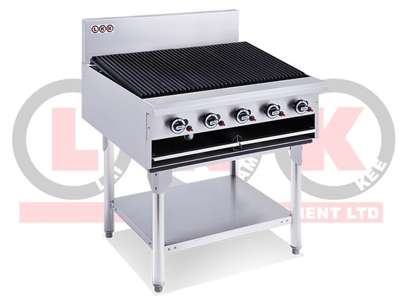 LKKCG9 5 Burner 900mm Chargrill with Legs LKKCG9 5 Burner 900mm Chargrill with Legs