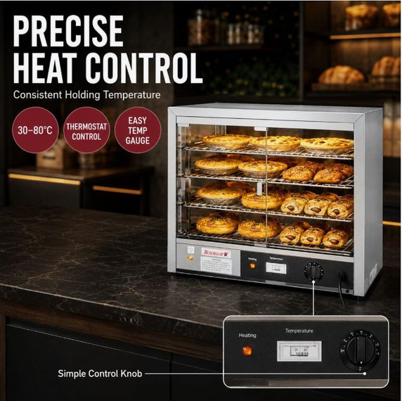 Benchstar Pie Warmer & Hot Food Display - DH-580E