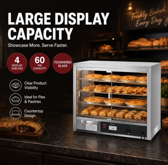Benchstar Pie Warmer & Hot Food Display - DH-580E