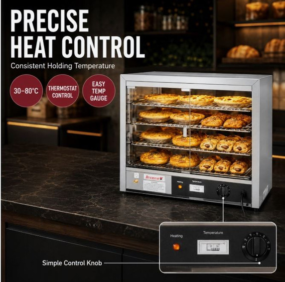 Benchstar Pie Warmer & Hot Food Display DH-805E