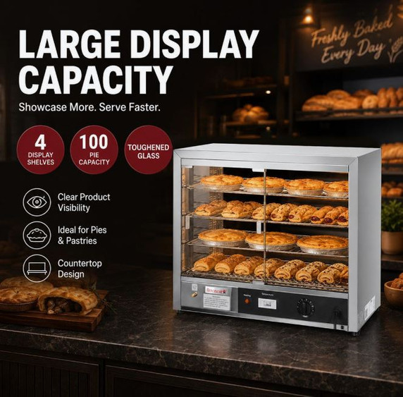 Benchstar Pie Warmer & Hot Food Display DH-805E