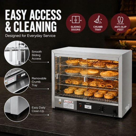 Benchstar Pie Warmer & Hot Food Display DH-805E