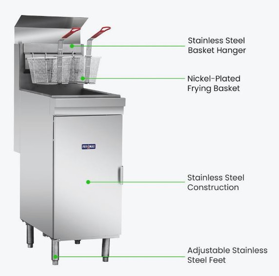 RC300E - Superfast Natural Gas Tube Fryer