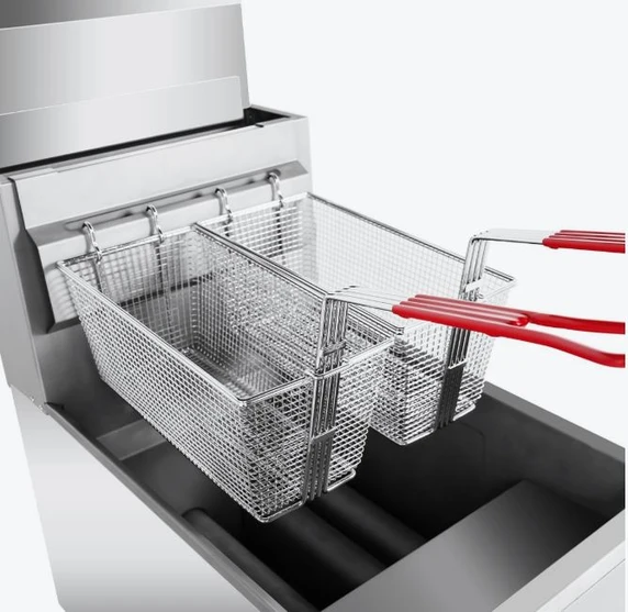 GasMax RC400ELPG Superfast LPG Commercial Single Vat Tube Fryer (394mm Wide)