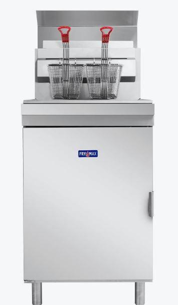 GasMax Superfast Natural Gas Tube Twin Vat Fryer - RC400TE