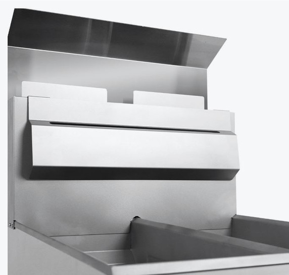 GasMax Superfast Natural Gas Tube Twin Vat Fryer - RC400TE