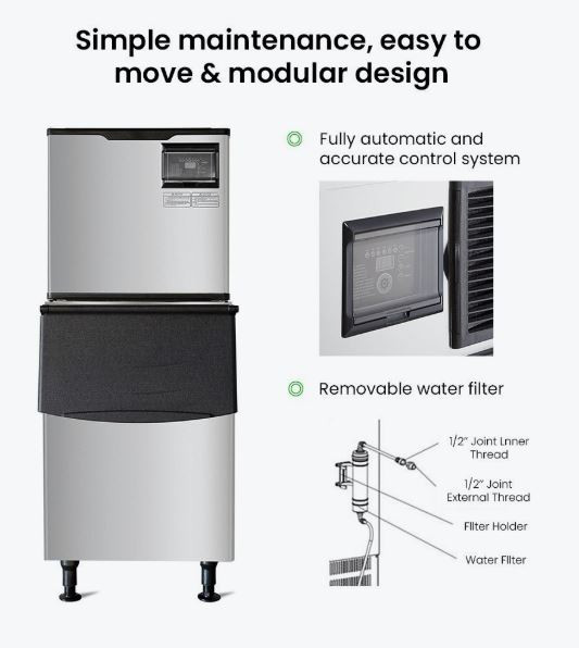 Blizzard Icemakers Air-Cooled Cube - SN-420P