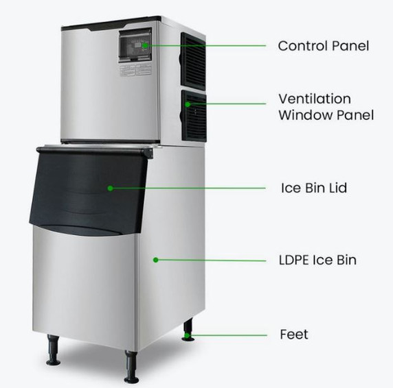 Blizzard Ice Maker Air-Cooled - SN-500P