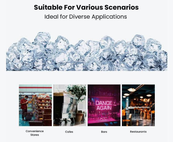 Blizzard Ice Maker Air-Cooled - SN-700P