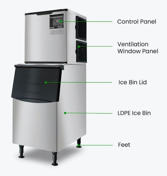 Blizzard Ice Maker Air-Cooled - SN-700P