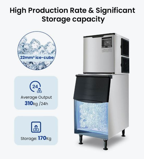 Blizzard Ice Maker Air-Cooled - SN-700P