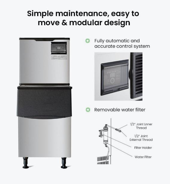 Blizzard Ice Maker Air-Cooled - SN-700P