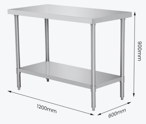 WB6-1200/A Stainless Steel Workbench