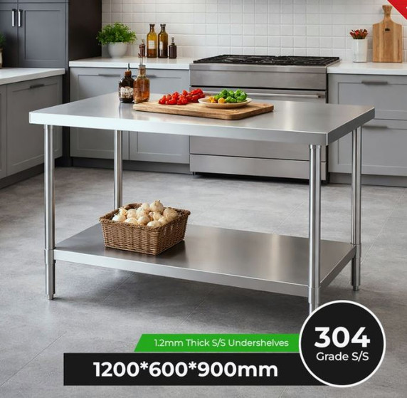WB6-1200/A Stainless Steel Workbench