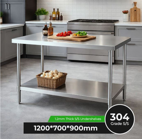 Modular System Stainless Steel Workbench - WB7-1200/A
