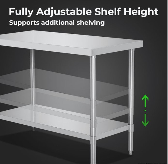 Modular System Stainless Steel Workbench - WB7-1200/A