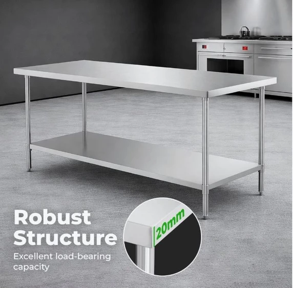 WB7-1800/A Stainless Steel Workbench