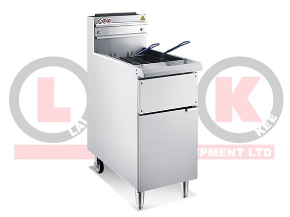 LKKGF4 LKK Single Tank Gas Fryer 25Ltr Oil Capacity