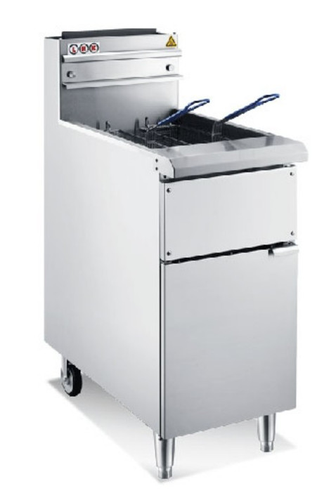 LKK LKKGF4 Single Tank Gas Fryer 25Ltr Oil Capacity