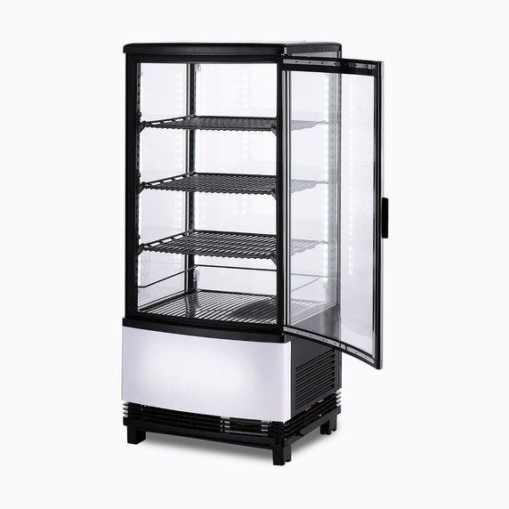 Bromic CT0080G4BC-NR Countertop Fridge - 80L - 1 Door - Curved Glass - Black Bromic CT0080G4BC-NR Countertop Fridge - 80L - 1 Door - Curved Glass - Black