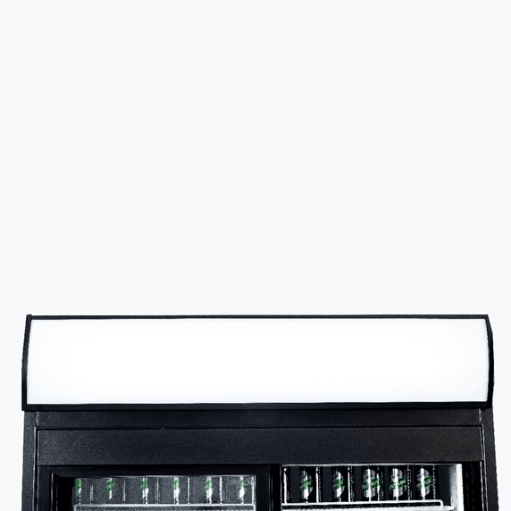 Bromic GM0980LS Upright Display Fridge 945L  2 Doors  Sliding - Flat Glass  Lightbox Bromic GM0980LS Upright Display Fridge 945L  2 Doors  Sliding - Flat Glass  Lightbox