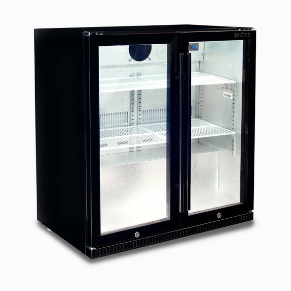 Bromic Back Bar Fridge 190L 2 Doors - Hinged Bromic Back Bar Fridge 190L 2 Doors - Hinged
