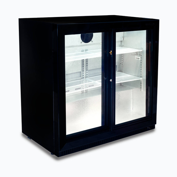 Bromic Back Bar Fridge 190L 2 Doors - Sliding Bromic Back Bar Fridge 190L 2 Doors - Sliding