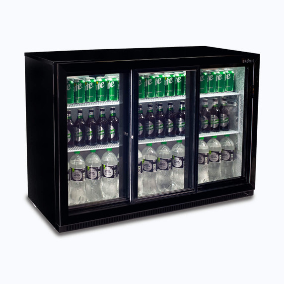 Bromic Back Bar Display Fridge 307L 3 Doors - Sliding Bromic Back Bar Display Fridge 307L 3 Doors - Sliding