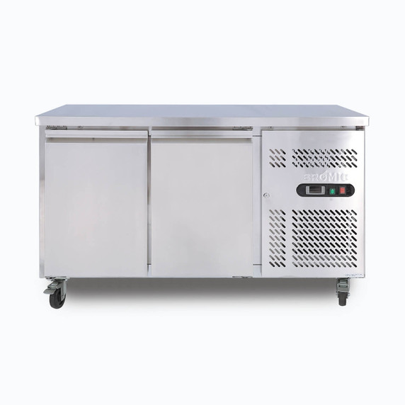 Bromic UBF1360SD-NR Under Bench Freezer 282L 2 Doors Stainless Steel Bromic UBF1360SD-NR Under Bench Freezer 282L 2 Doors Stainless Steel