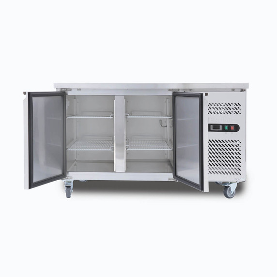 Bromic UBF1360SD-NR Under Bench Freezer 282L 2 Doors Stainless Steel Bromic UBF1360SD-NR Under Bench Freezer 282L 2 Doors Stainless Steel
