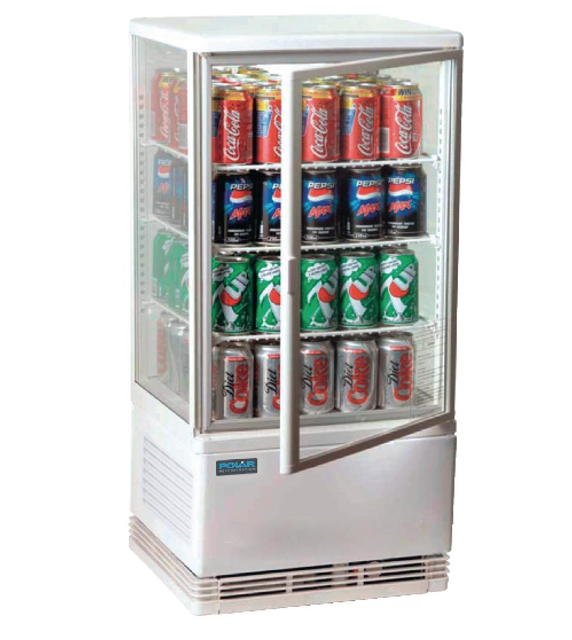 Polar G619-A C-Series Display Fridge White 68Ltr