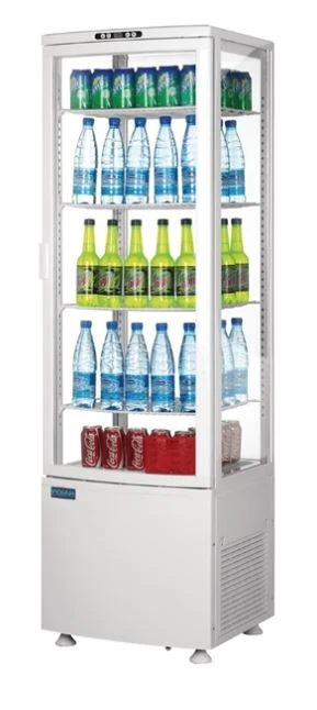 Polar C-Series 235L 4-Sided Glass Display Fridge