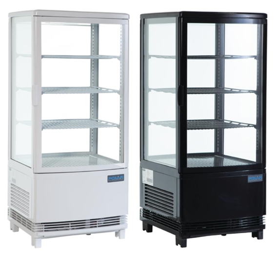 Polar DP288-A C-Series Curved Door Display Fridge Black 86Ltr Polar DP288-A C-Series Curved Door Display Fridge Black 86Ltr