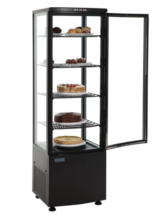 Polar DP289-A C-Series Curved Door Display Fridge Black 235Ltr Polar DP289-A C-Series Curved Door Display Fridge Black 235Ltr