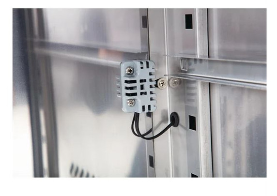 Polar GD874-A U-Series 2 Door and 2 Drawer Counter Fridge 417Ltr