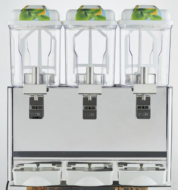 Benchstar Triple Bowl Juice Dispenser - KF12L-3 Benchstar Triple Bowl Juice Dispenser - KF12L-3