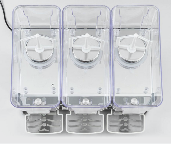 Benchstar Triple Bowl Juice Dispenser - KF12L-3 Benchstar Triple Bowl Juice Dispenser - KF12L-3