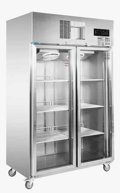 Thermaster Double Door Upright Display Fridge - SUCG1000