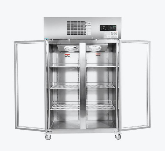 Thermaster Double Door Upright Display Fridge - SUCG1000