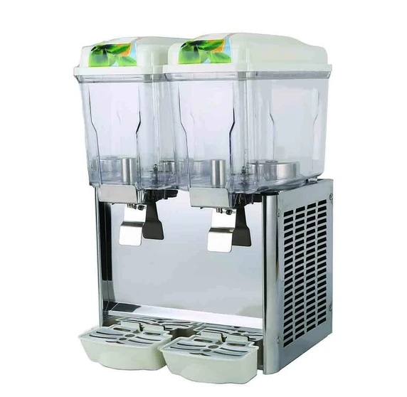 Benchstar KF12L-2 Commercial Double Bowl Cold Juice & Beverage Dispenser (24L Total)