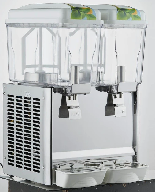 Benchstar KF12L-2 Commercial Double Bowl Cold Juice & Beverage Dispenser (24L Total)