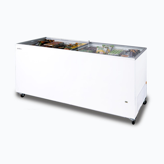 Bromic Display Chest Freezer - 670L - Flat Glass Top Bromic Display Chest Freezer - 670L - Flat Glass Top