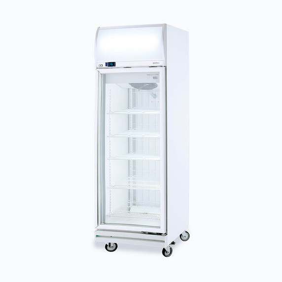 Bromic Upright Display Freezer – 444L – 1 Door – Flat Glass – Lightbox Bromic Upright Display Freezer – 444L – 1 Door – Flat Glass – Lightbox