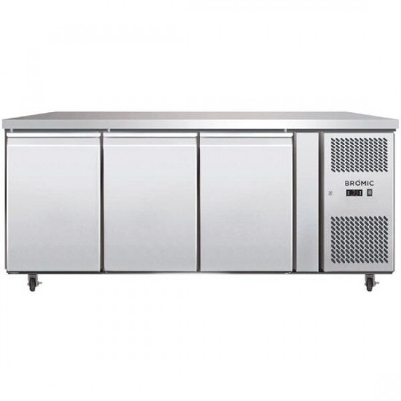 UBC1795SD Bromic Under Bench Storage Fridge 417L LED 3 Door Stainless Steel